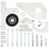 LS Camaro Low Mount Alternator, Power Steering Pump Brackets LSX LS1 LS6 Billet - ICT Billet 551669 - 2