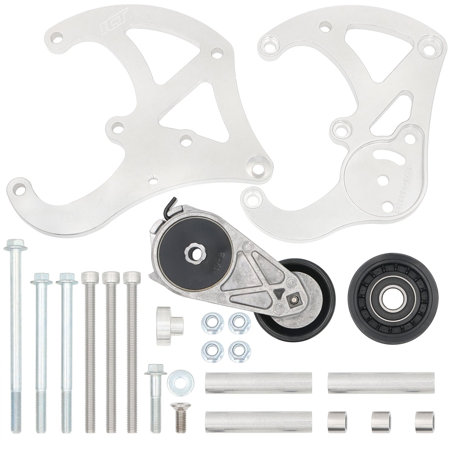 LS Camaro R4 A/C Compressor Bracket Kit - ICT Billet 551585X - 2