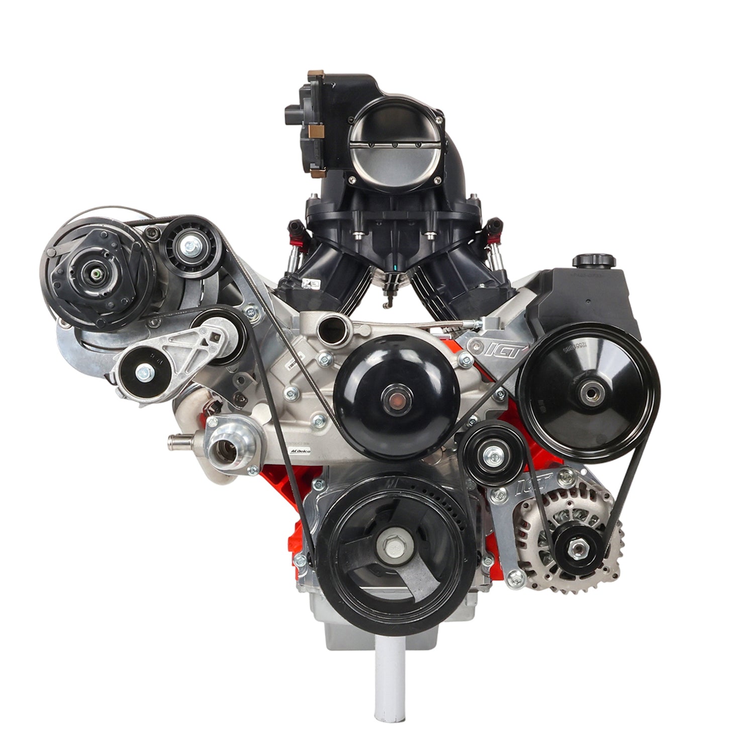 LS Camaro R4 A/C Compressor Bracket Kit - ICT Billet 551585X - 2