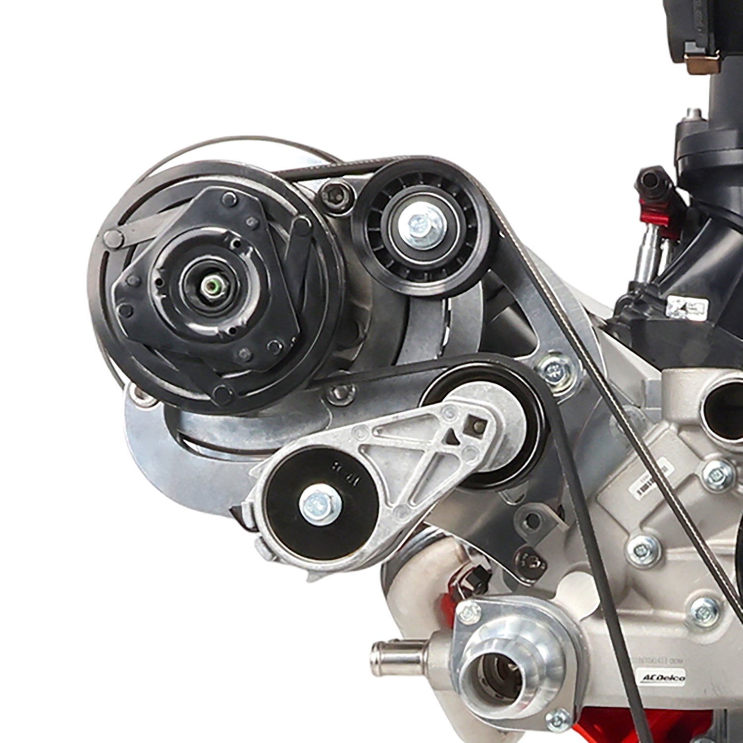 LS Camaro R4 A/C Compressor Bracket Kit - ICT Billet 551585X - 2