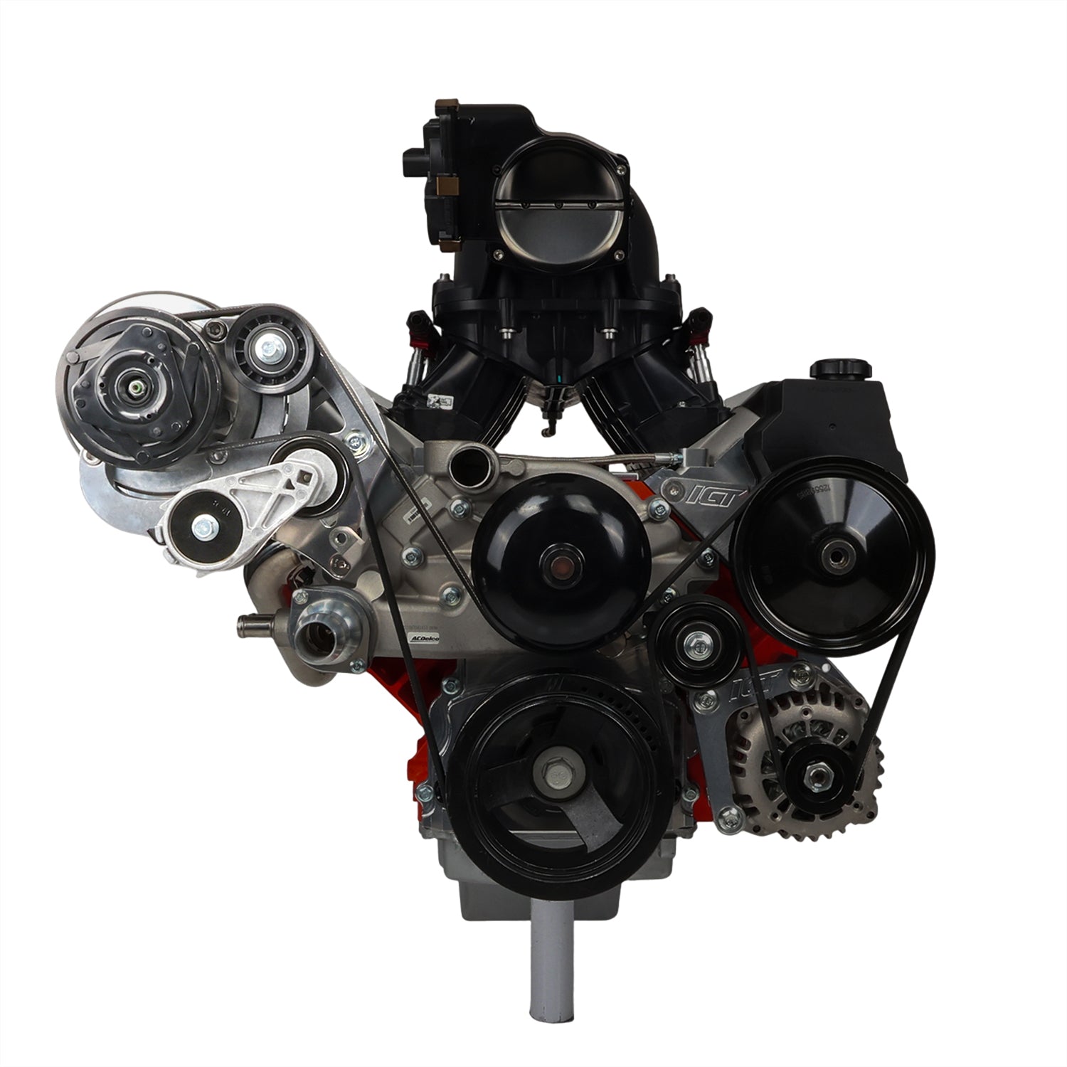 LS Camaro R4 A/C Compressor Bracket Kit - ICT Billet 551585X - 2