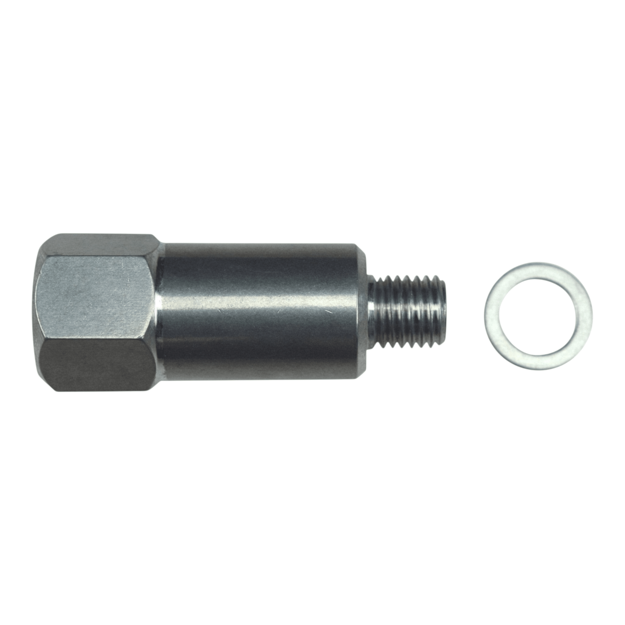 LS Coolant Temperature Sensor Adapter - 3/8" NPT Long - ICT Billet 551179L