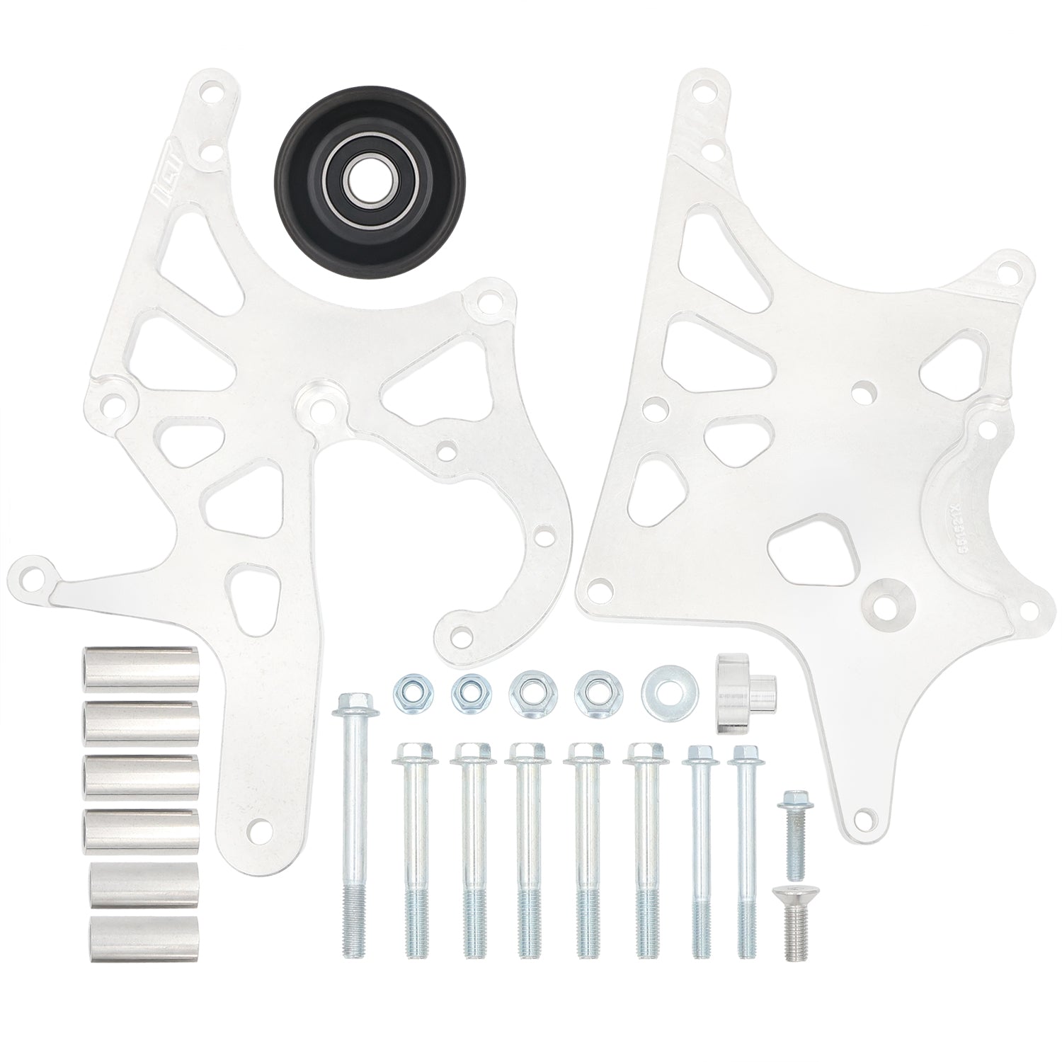 LS Corvette - Alternator / Power Steering Pump Bracket Kit - ICT Billet 551521X - 1