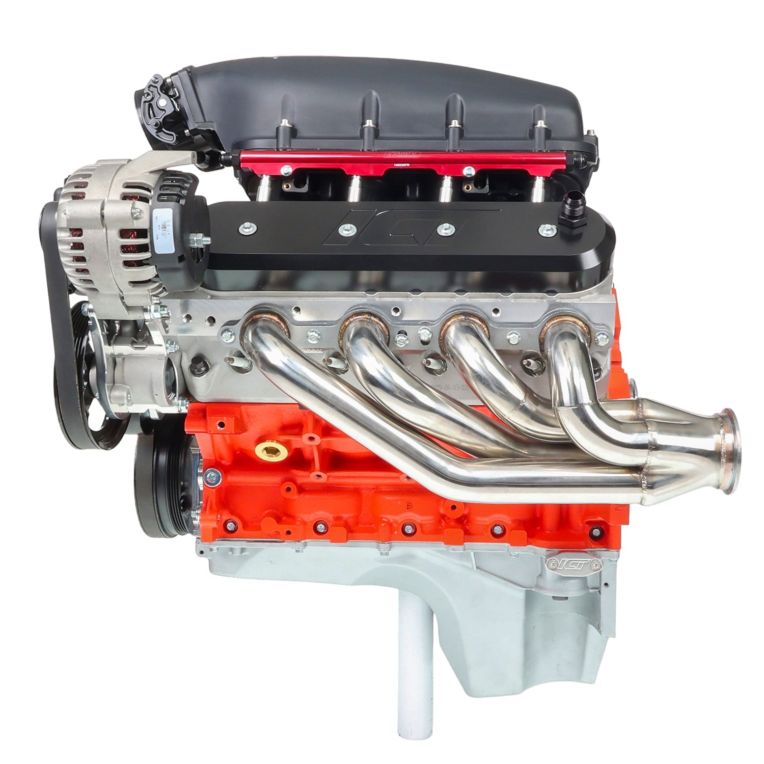 LS Corvette - Alternator / Power Steering Pump Bracket Kit - ICT Billet 551521X-1