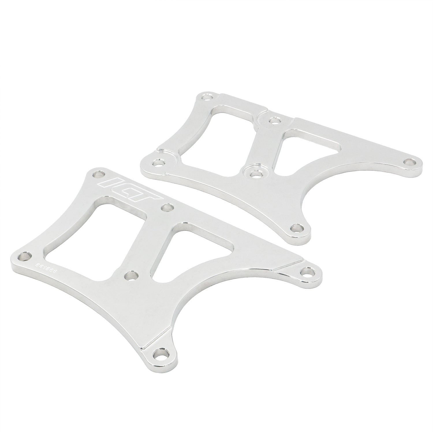 LS Corvette Heavy Duty Billet Alternator Bracket Kit LSX LS1 5.7L Top Driver Head Mount - ICT Billet 551566-1