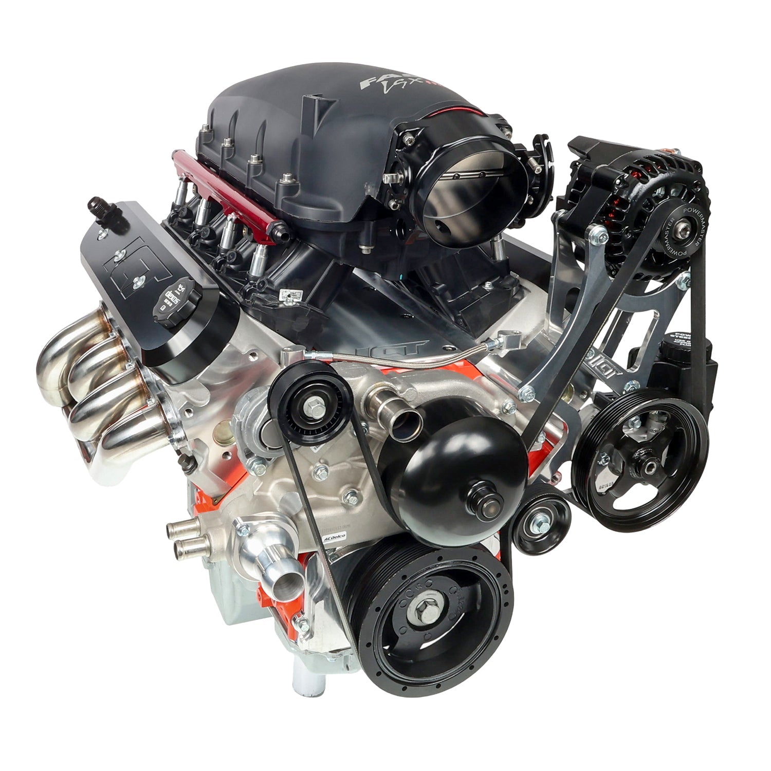 LS Corvette - High Mount Alternator / Power Steering Pump Bracket Kit LS1 - ICT Billet 551362-1