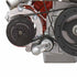 LS Corvette - Low Mount 4-Rib A/C Compressor Bracket Sanden 7176 - ICT Billet 551137-LS74-1