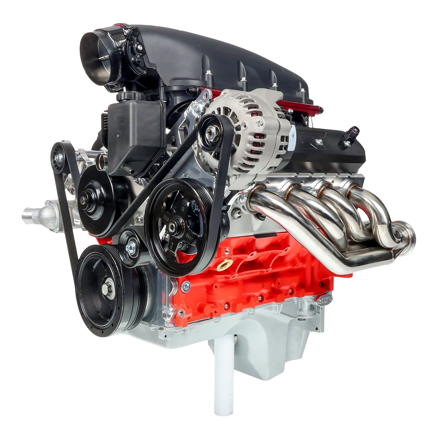 LS Corvette Manual Belt Tensioner - Heavy Duty - ICT Billet 551617HD-1