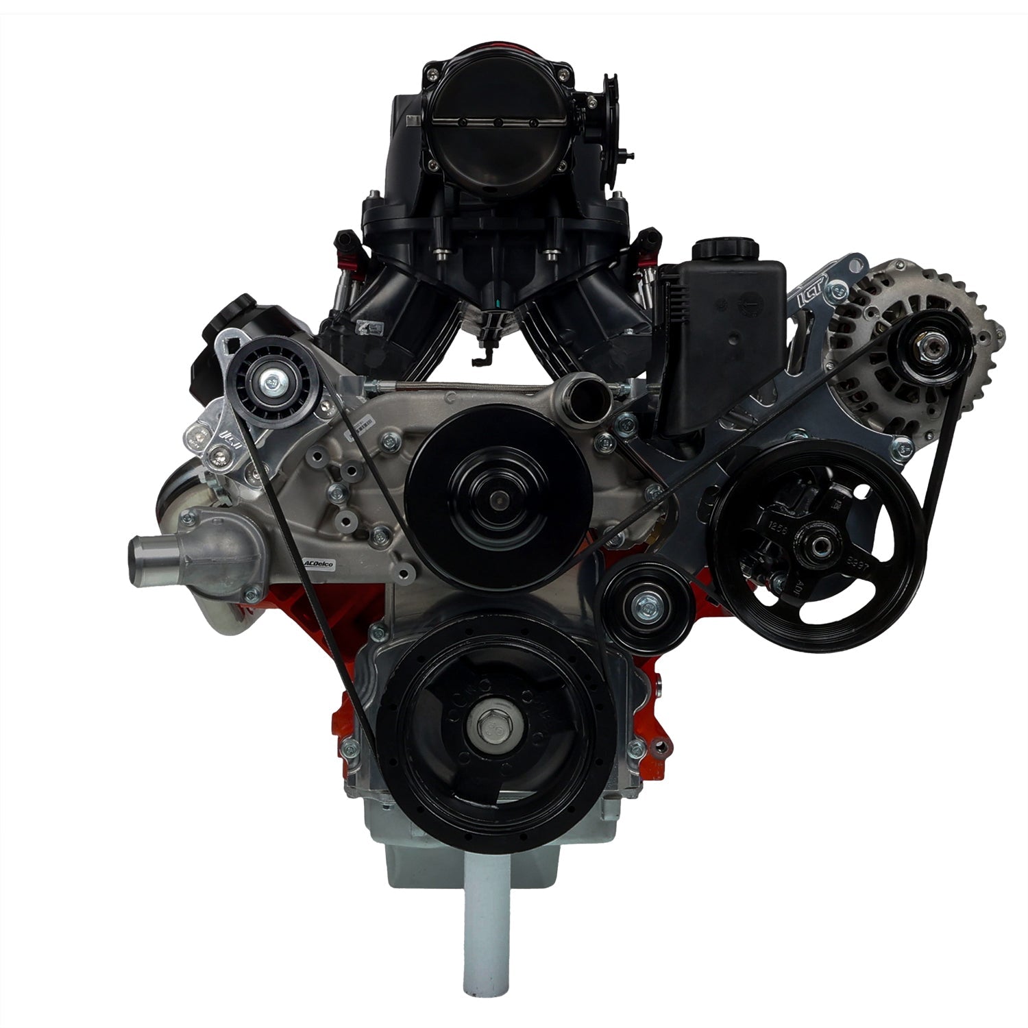 LS Corvette Manual Belt Tensioner - Heavy Duty - ICT Billet 551617HD-1