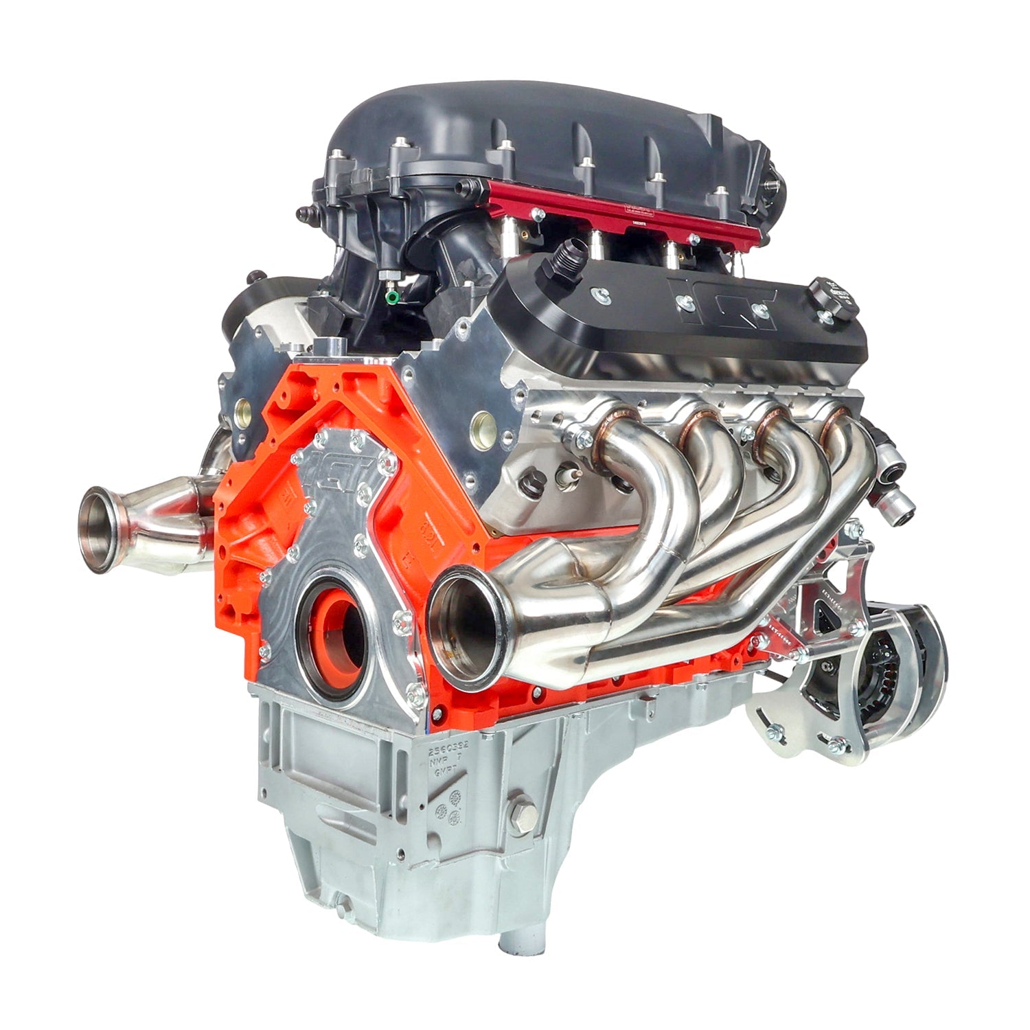 LS Corvette Reverse Mount Ultra Low Mount Alternator Bracket - ICT Billet BKT-LS006-1