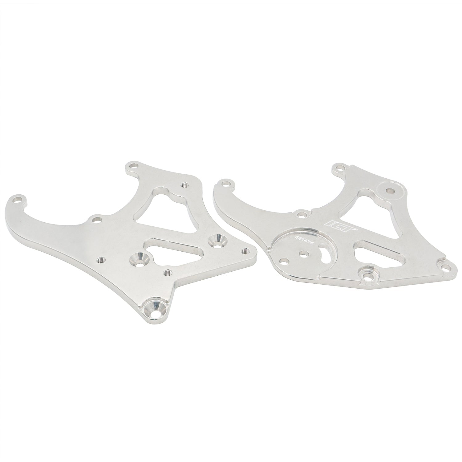 LS Corvette - Sanden 508 A/C Air Conditioner Compressor Bracket Kit LS AC GTO - ICT Billet 551474-1