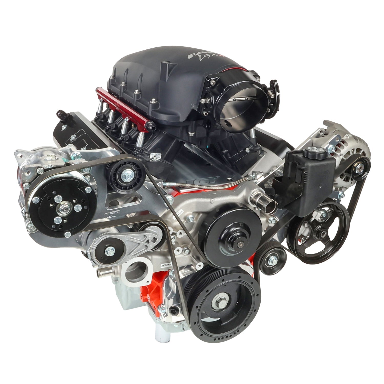 LS Corvette - Sanden 508 A/C Air Conditioner Compressor Bracket Kit LS AC GTO - ICT Billet 551474-1