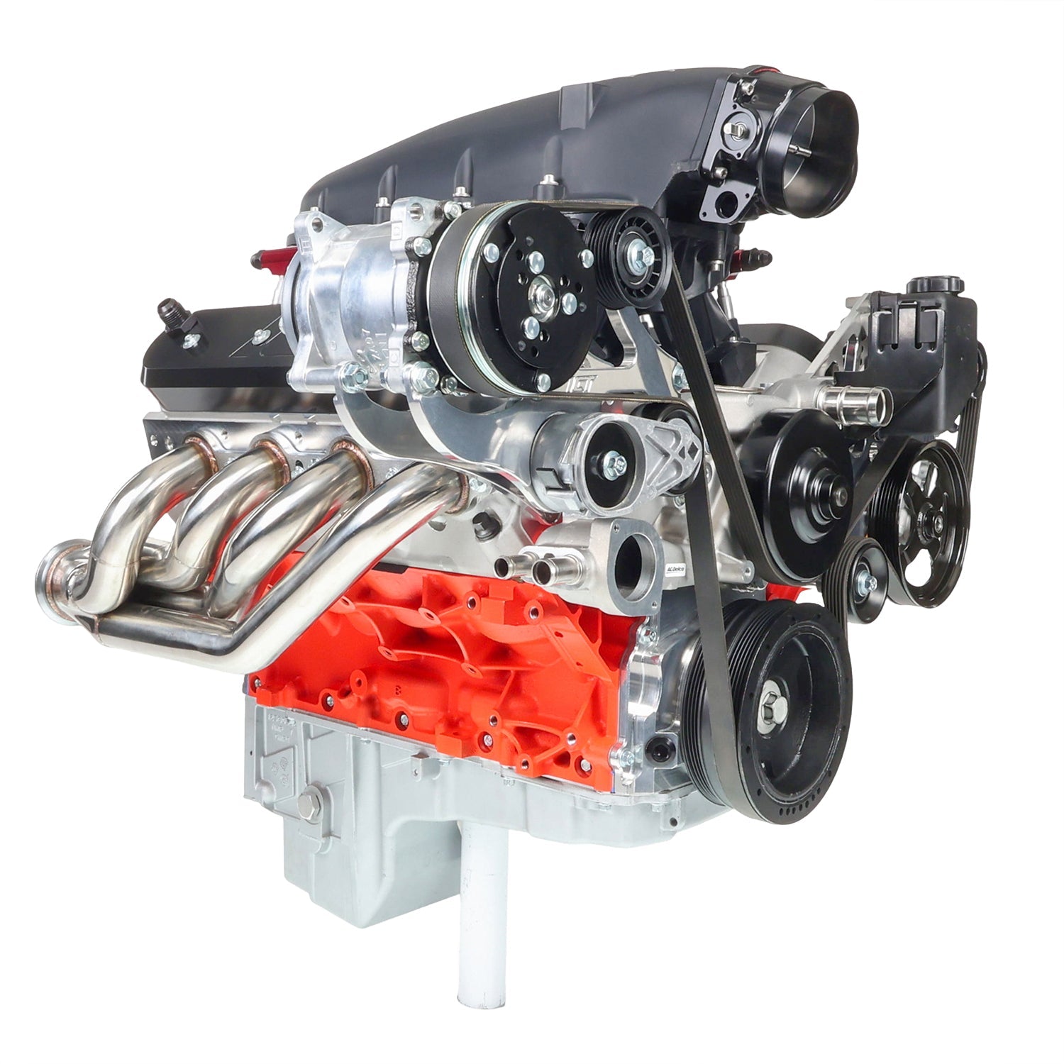 LS Corvette - Sanden 508 A/C Air Conditioner Compressor Bracket Kit LS AC GTO - ICT Billet 551474-1