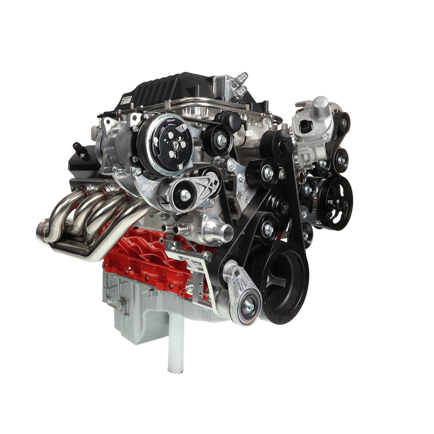 LS Corvette Sanden 508/709 A/C Air Conditioner Compressor Bracket - ICT Billet 551972 - 508 - 1