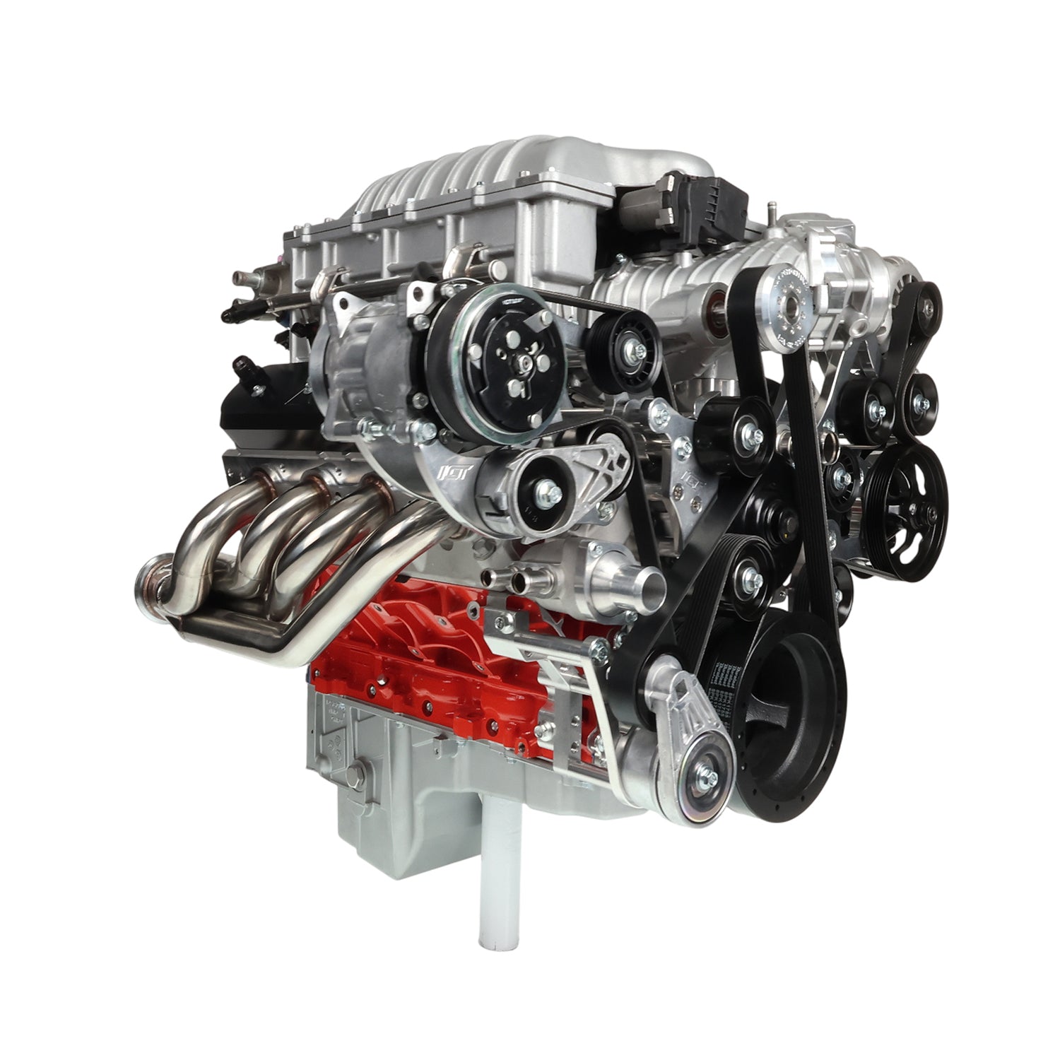 LS Corvette Sanden 508/709 A/C Air Conditioner Compressor Bracket - ICT Billet 551972 - 508 - 1