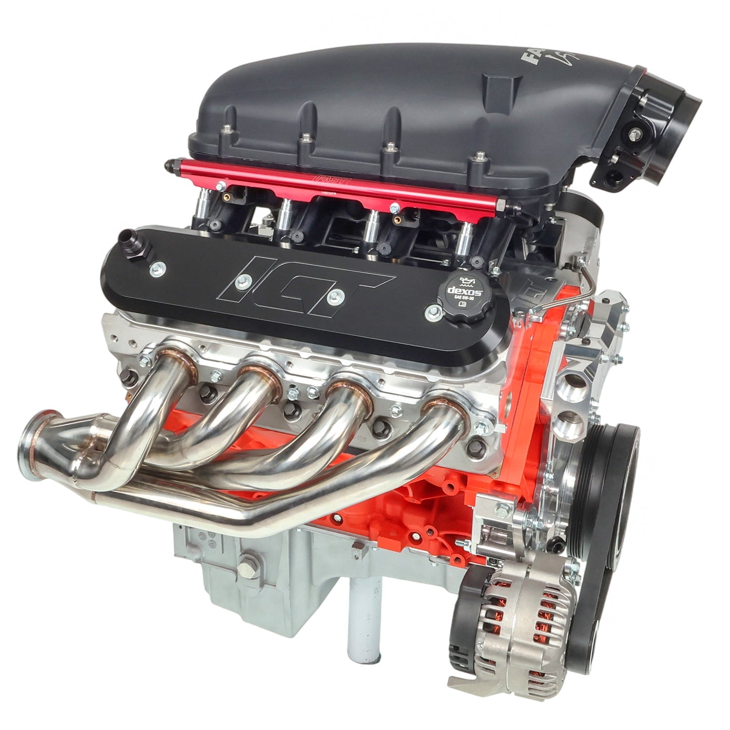 LS Corvette Ultra Low Mount Alternator Bracket - ICT Billet BKT-LS005-1