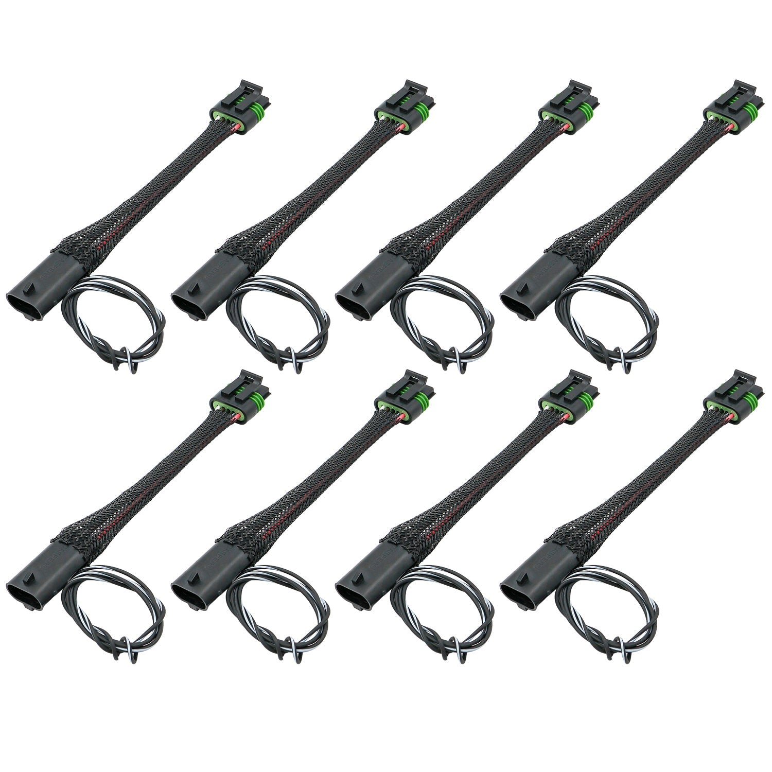 LS D510C D581 D514A D585 Ignition Coil Wire Adapters, Compatible with Holley Smart Ignition Coil - ICT Billet WAC0I41X8