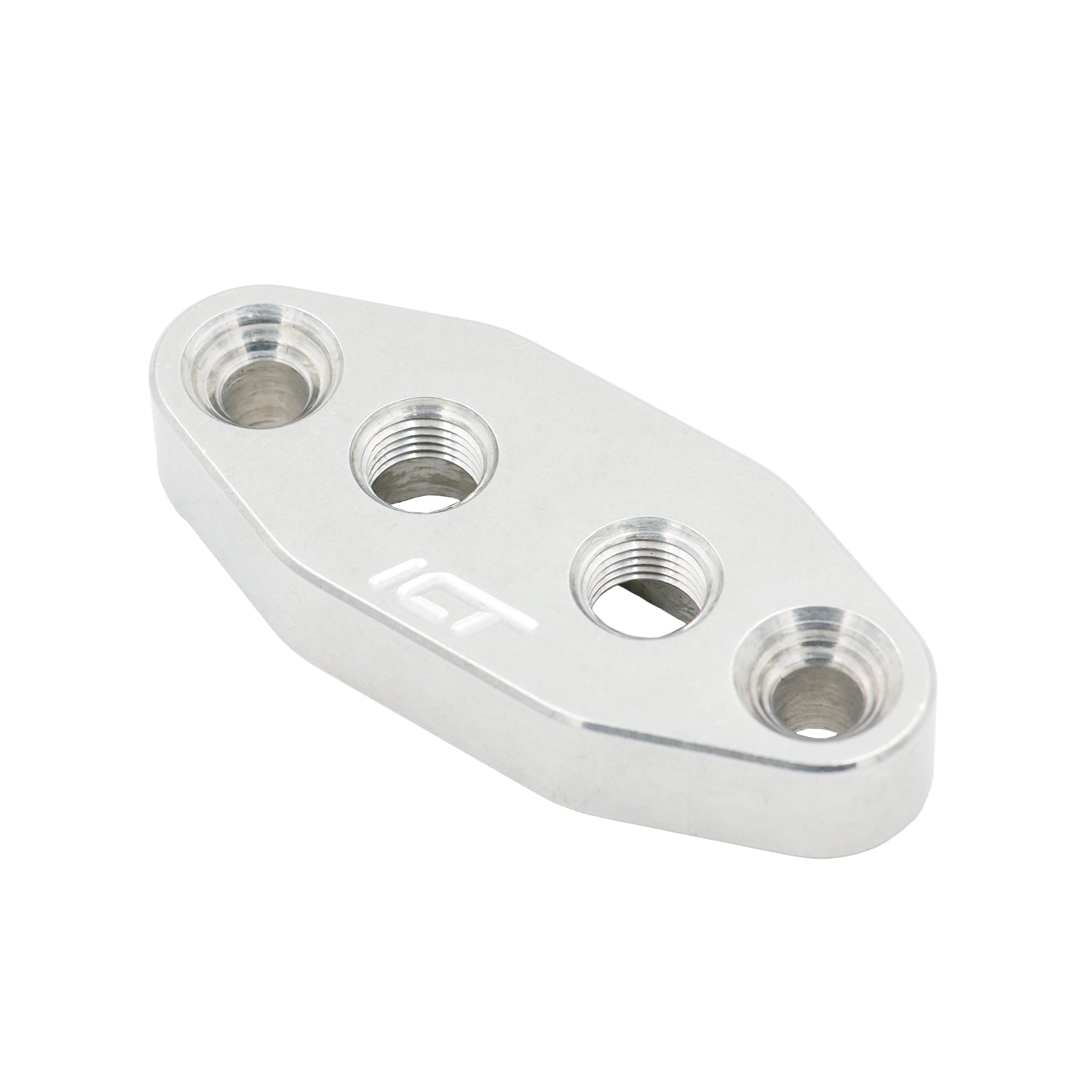 LS Dual 1/8"npt Oil Feed Plate LS1 - ICT Billet 551666