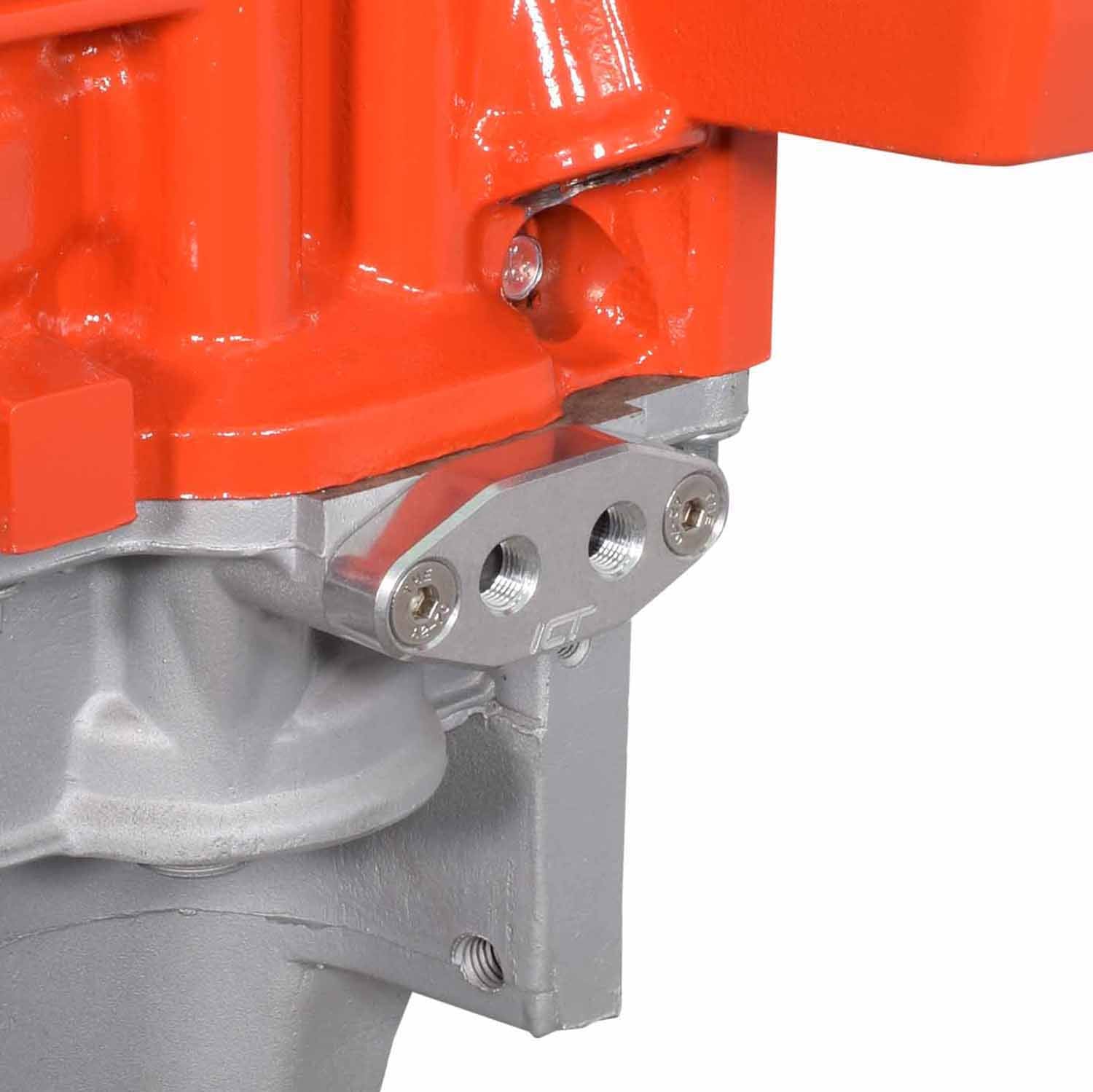 LS Dual 1/8"npt Oil Feed Plate LS1 - ICT Billet 551666