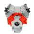 LS Engine Block Off Kit for Painting - ICT Billet BLP - LS - KIT