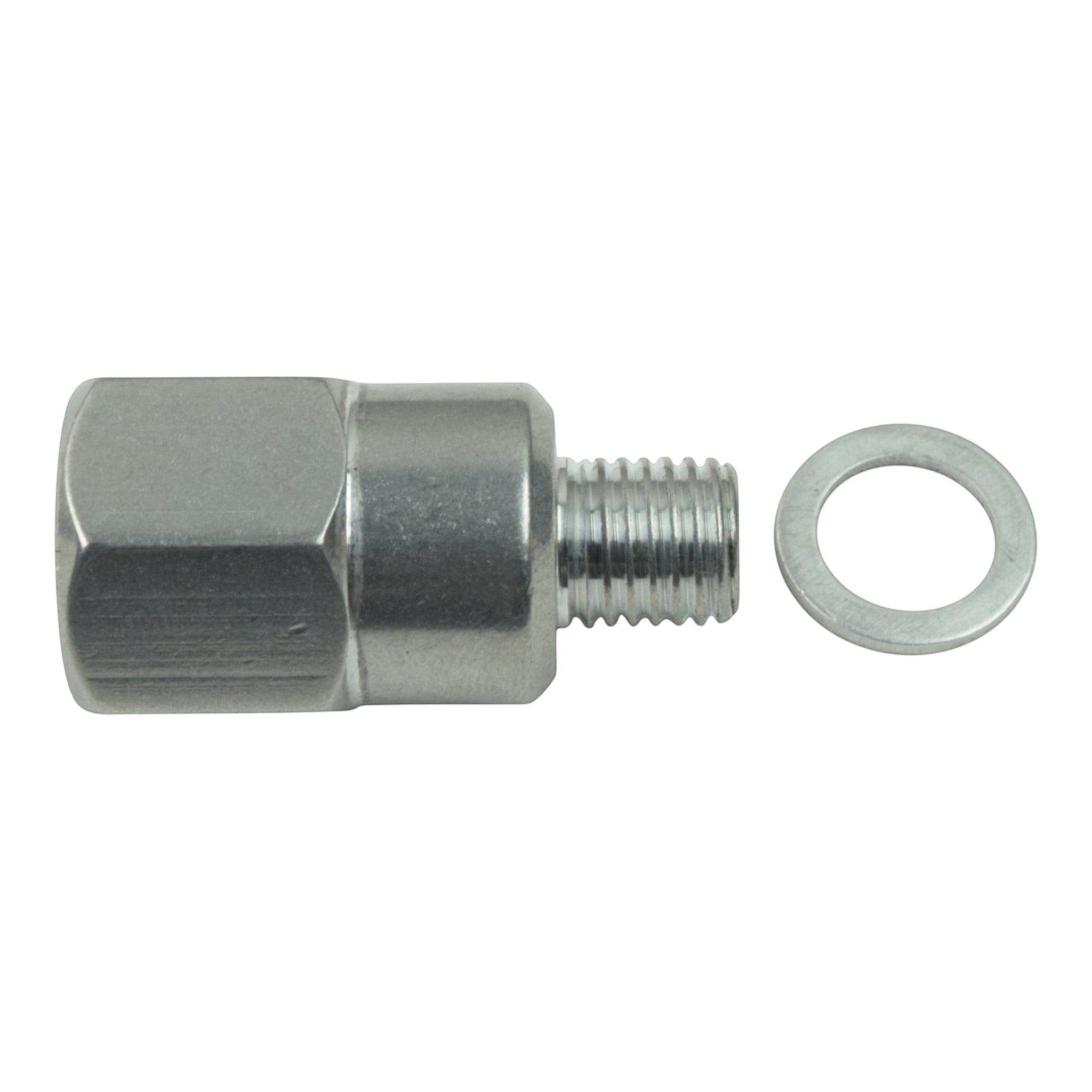 LS Engine Swap M12 1.5 Adapter to 1/4 NPT Coolant Temperature Sensor Water LS1 LSX LS3 - ICT Billet 551734