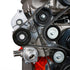 LS Engine to Escalade V 10 Rib Idler and Belt Tensioner Brackets Kit - ICT Billet 551189-LS-ESV-KIT