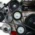 LS Engine to Escalade V 10 Rib Idler and Belt Tensioner Brackets Kit - ICT Billet 551189-LS-ESV-KIT