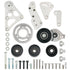 LS Engine to Escalade V 10 Rib Idler and Belt Tensioner Brackets Kit - ICT Billet 551189-LS-ESV-KIT