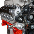 LS Engine to Escalade V 10 Rib Idler and Belt Tensioner Brackets Kit - ICT Billet 551189-LS-ESV-KIT