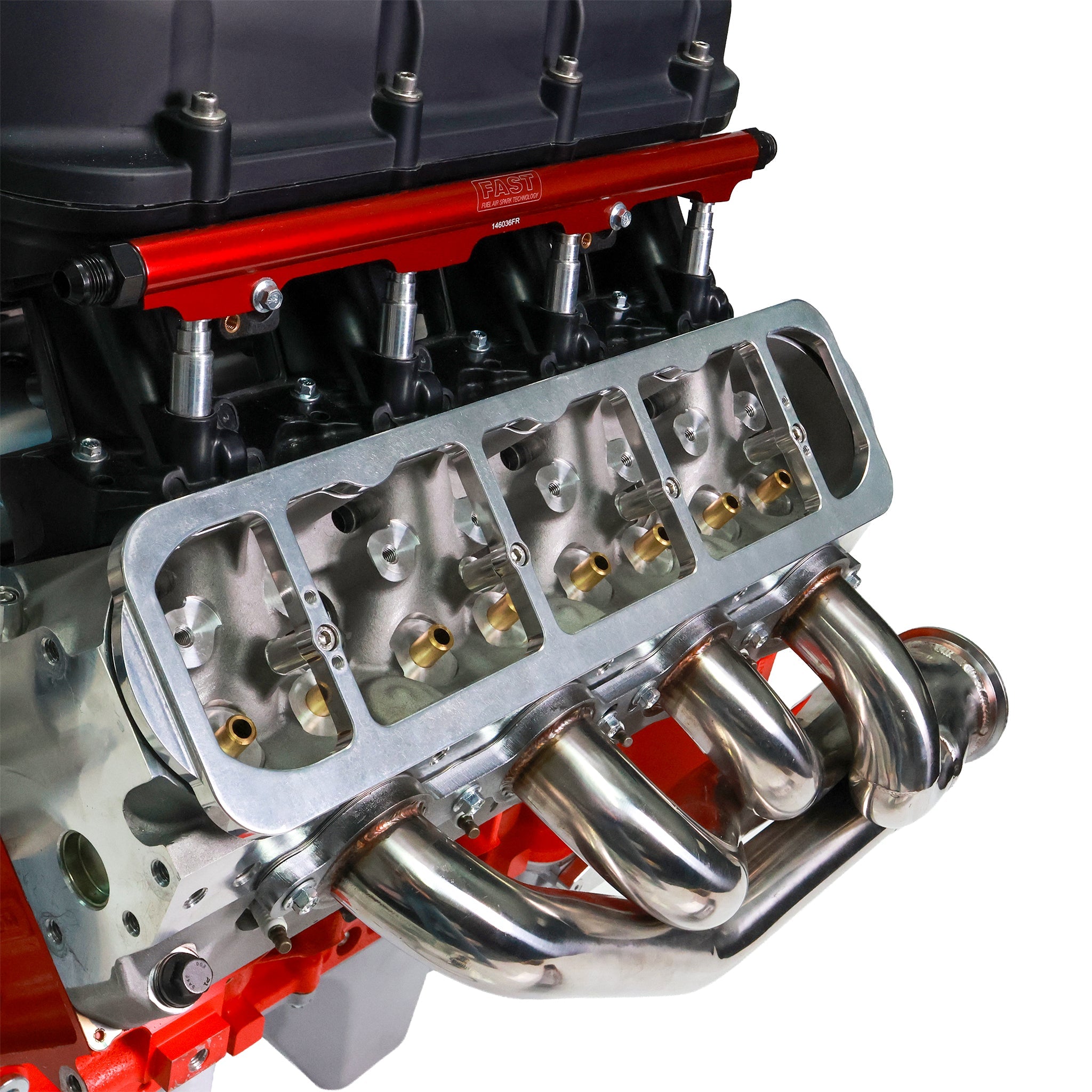 LS Engine to Ford Thunderbird Valve Cover Adapters - ICT Billet ADP-VLV-LS01