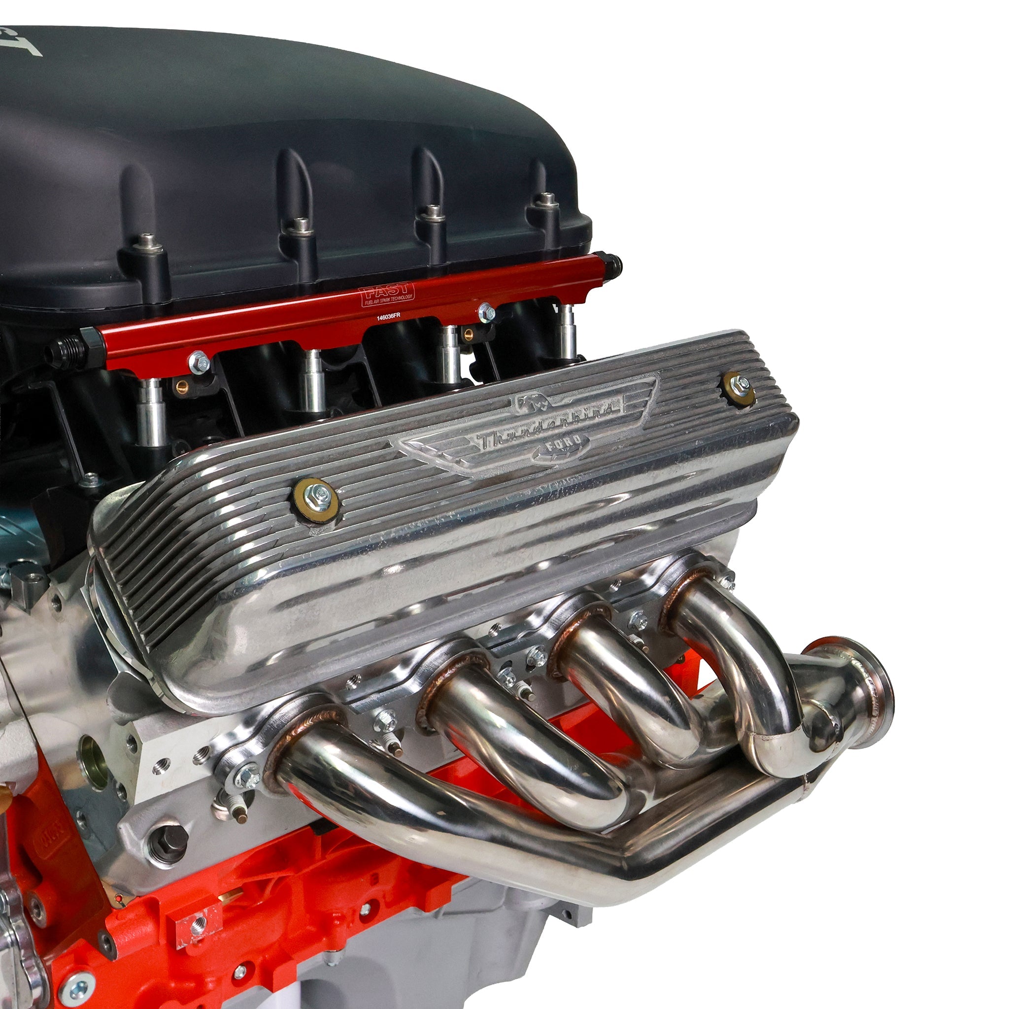 LS Engine to Ford Thunderbird Valve Cover Adapters - ICT Billet ADP-VLV-LS01