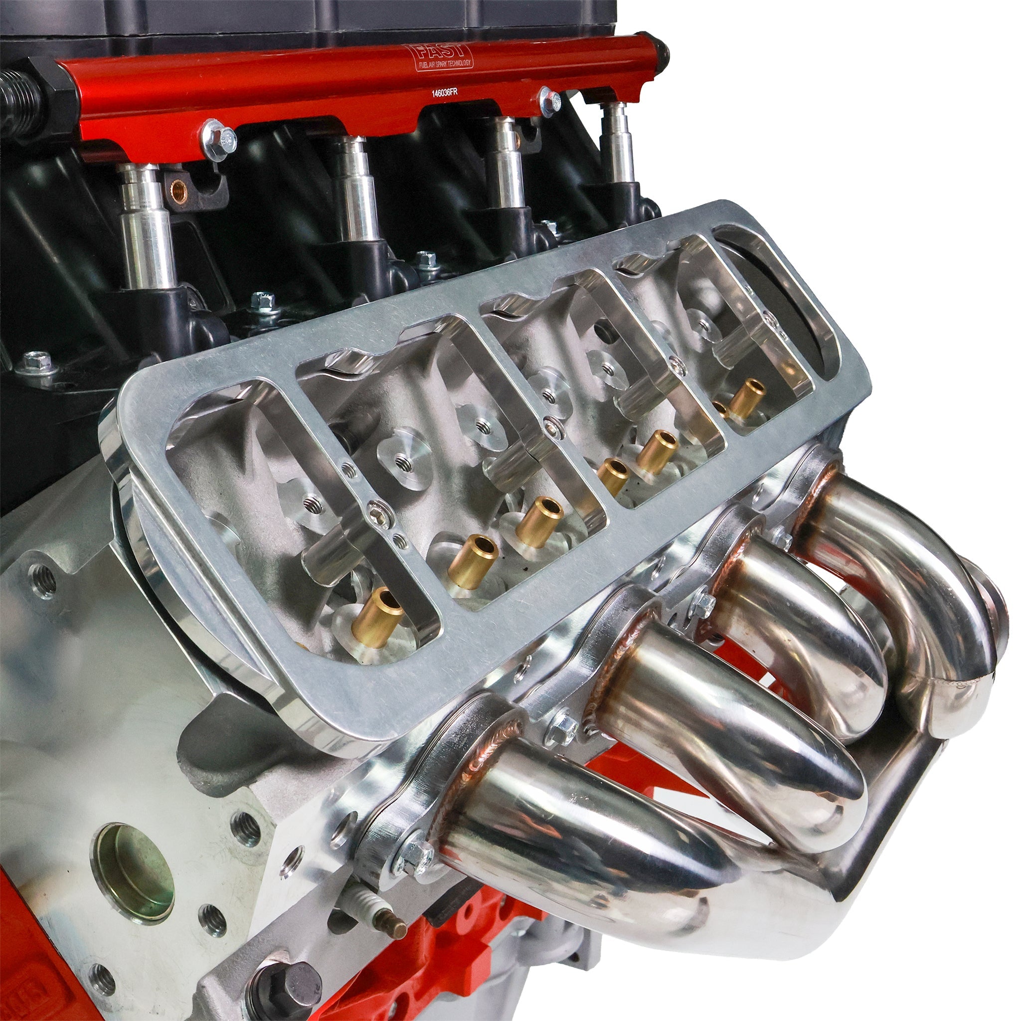 LS Engine to Ford Thunderbird Valve Cover Adapters - ICT Billet ADP-VLV-LS01