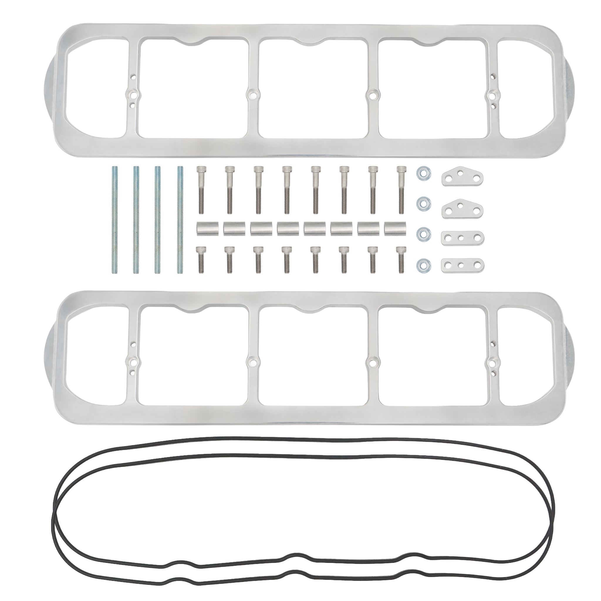 LS Engine to Ford Thunderbird Valve Cover Adapters - ICT Billet ADP-VLV-LS01