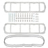 LS Engine to Ford Thunderbird Valve Cover Adapters - ICT Billet ADP-VLV-LS01