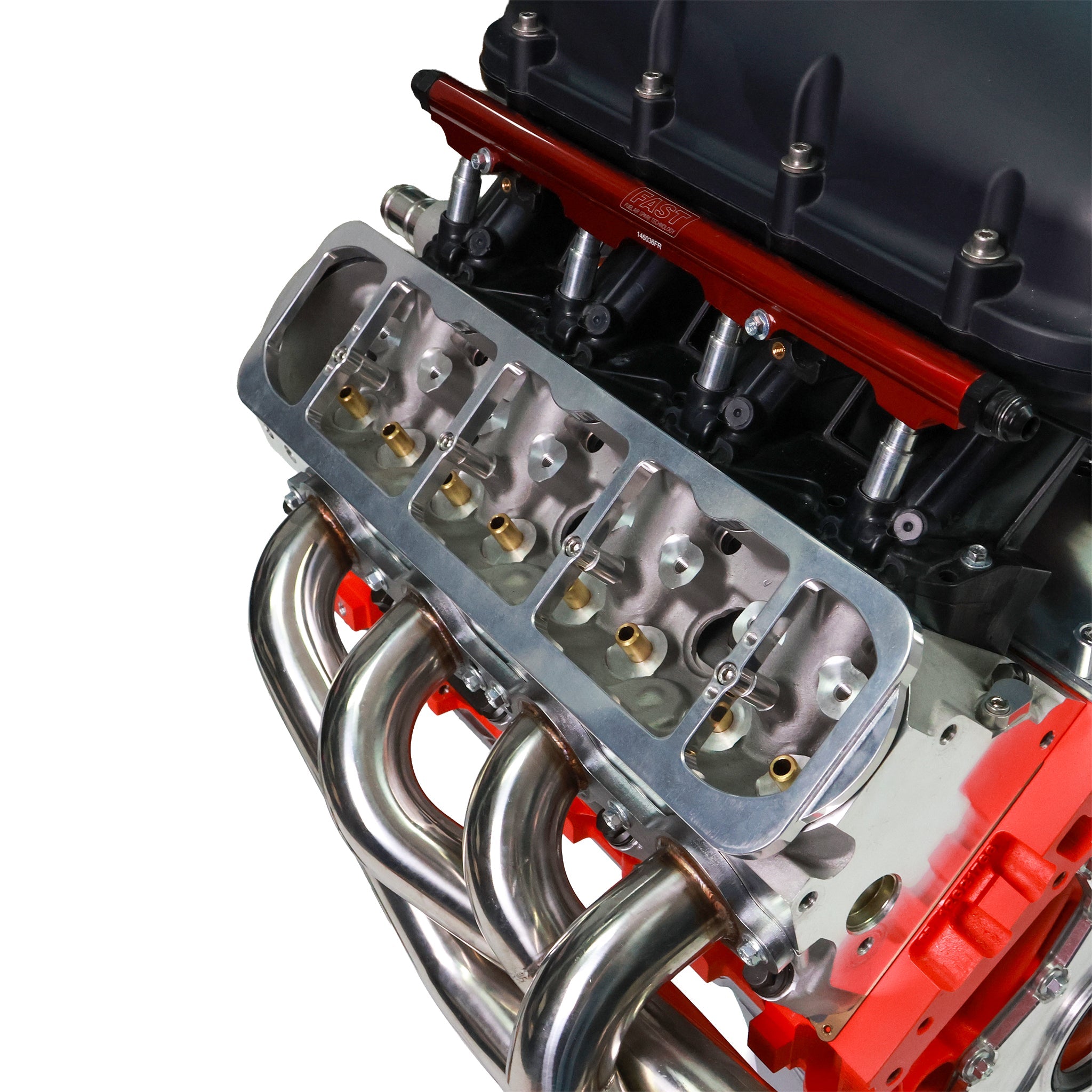 LS Engine to Ford Thunderbird Valve Cover Adapters - ICT Billet ADP-VLV-LS01