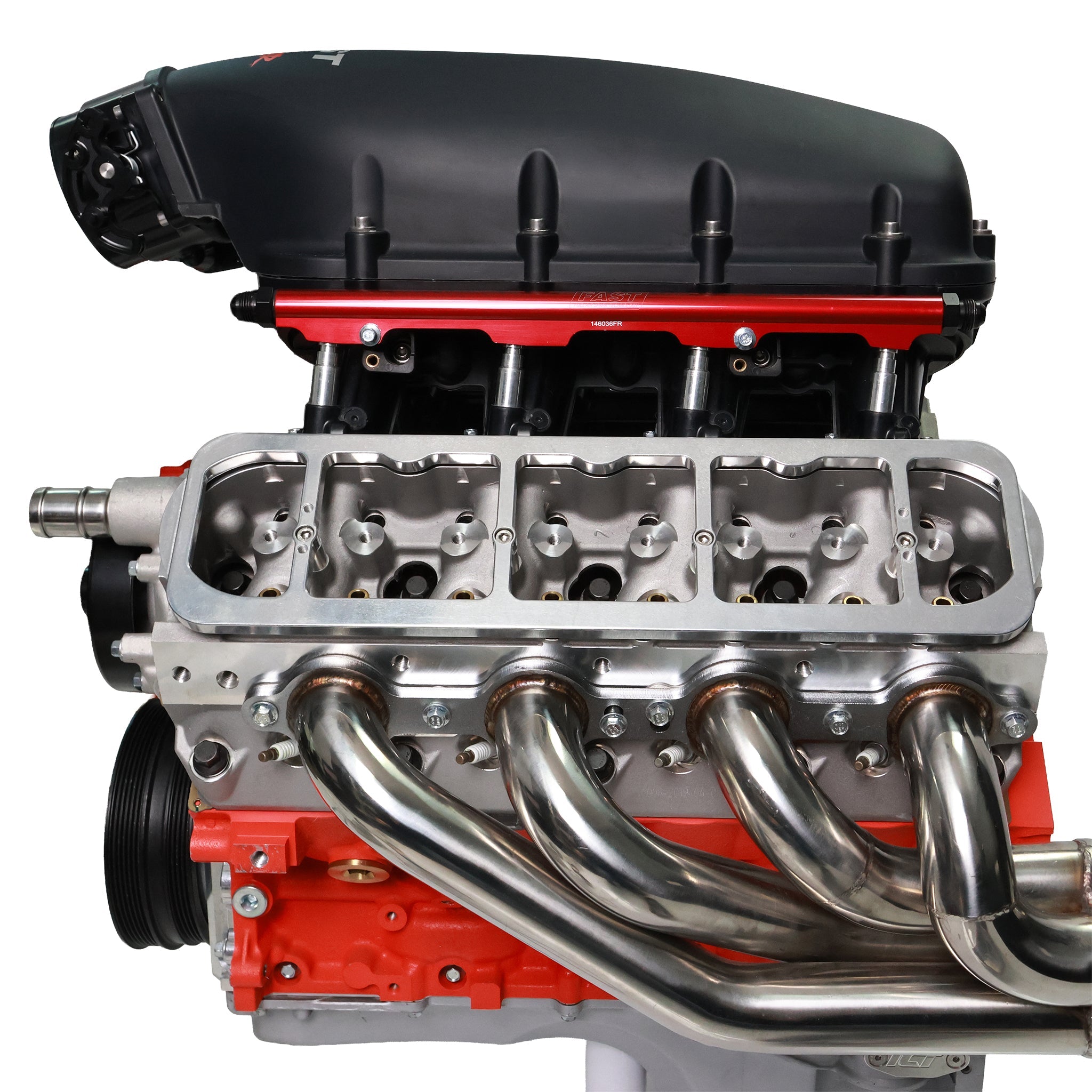 LS Engine to Ford Thunderbird Valve Cover Adapters - ICT Billet ADP-VLV-LS01