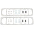 LS Engine to SBC Valve Cover Adapter - ICT Billet 551535