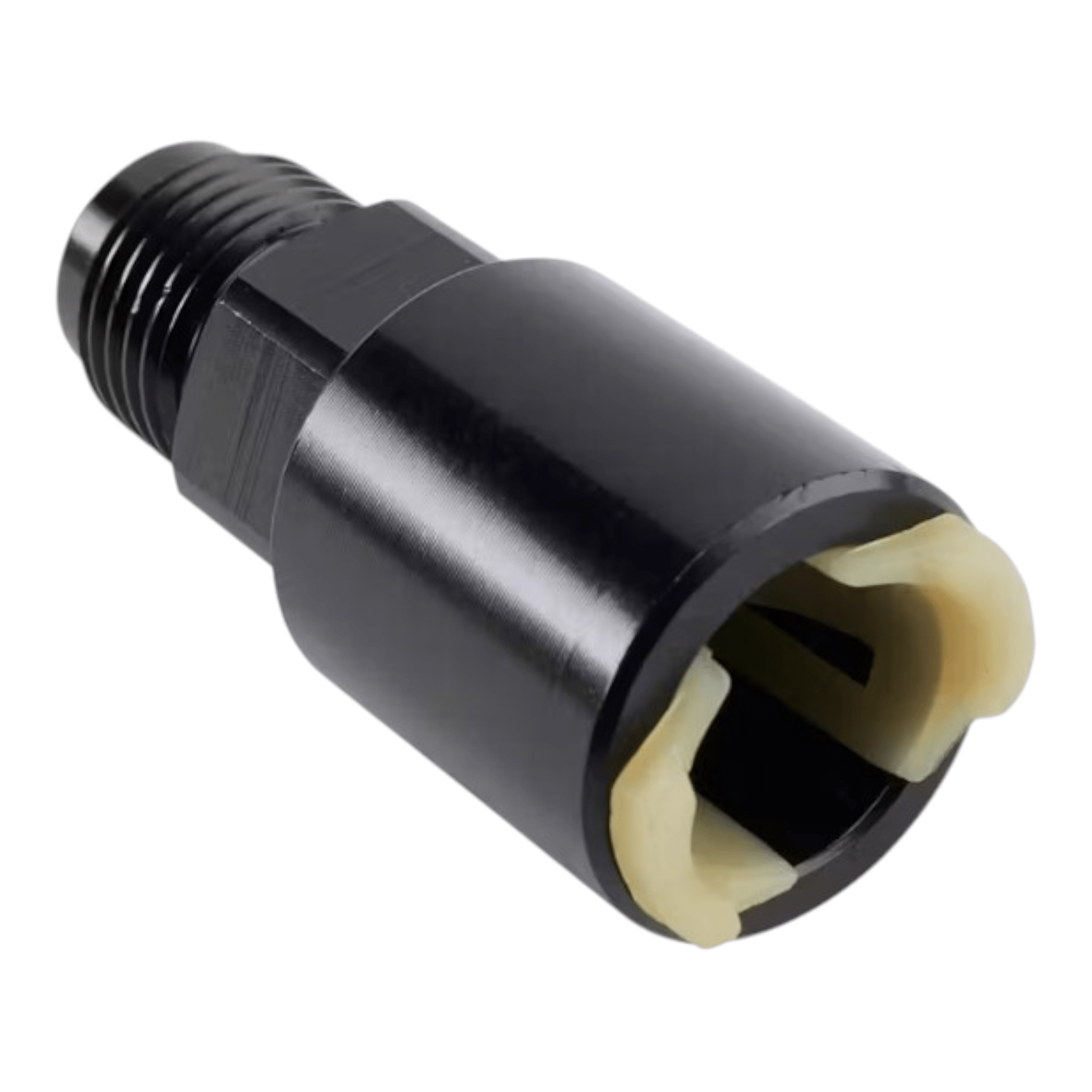 LS Fuel Rail Quick Connect Fitting - Line Adapter -6AN to 5/16" Tube - ICT Billet PRM-AN808-01