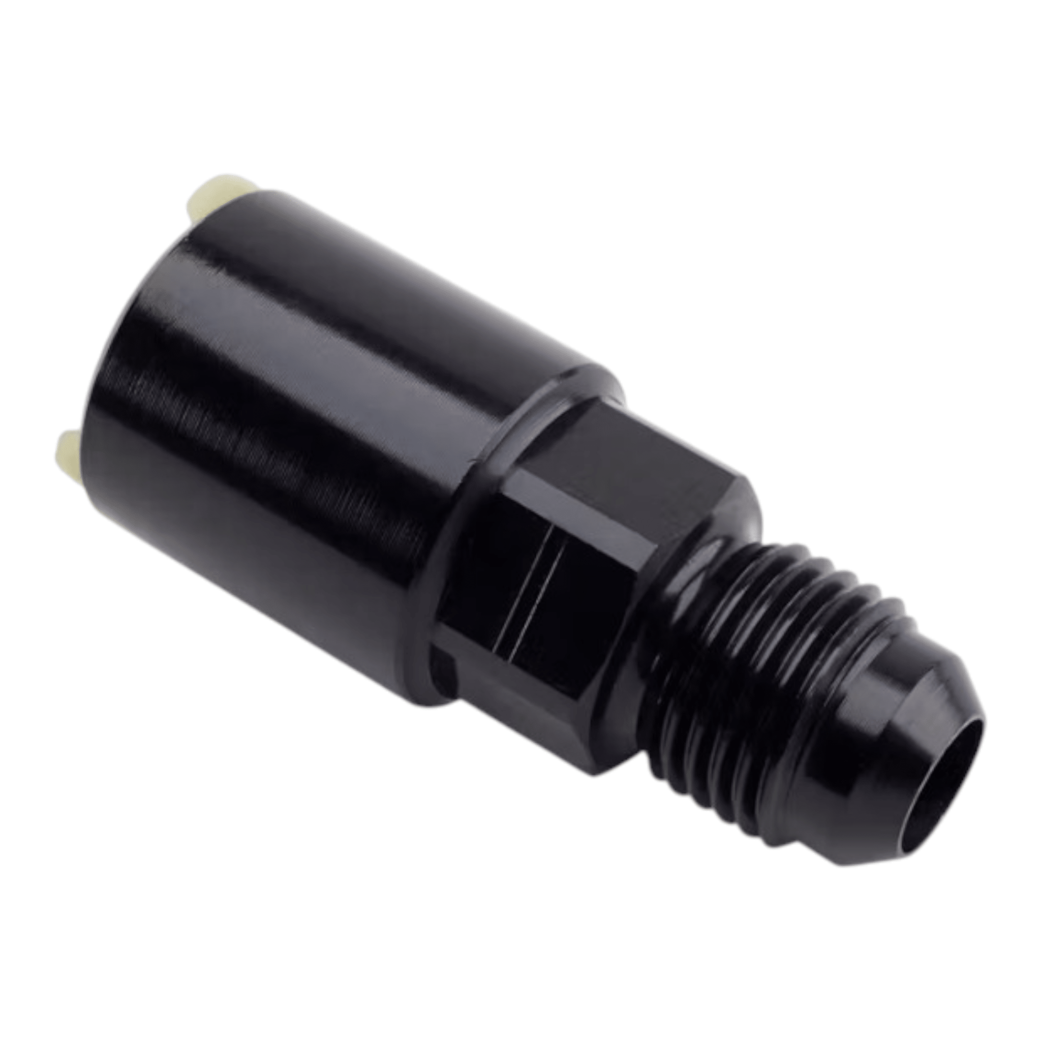 LS Fuel Rail Quick Connect Fitting - Line Adapter -6AN to 5/16" Tube - ICT Billet PRM-AN808-01