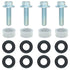 LS Fuel Rail Spacer Kit for LS2 or Flex Fuel Injectors on LS Truck Intake - ICT Billet 551307 - 022
