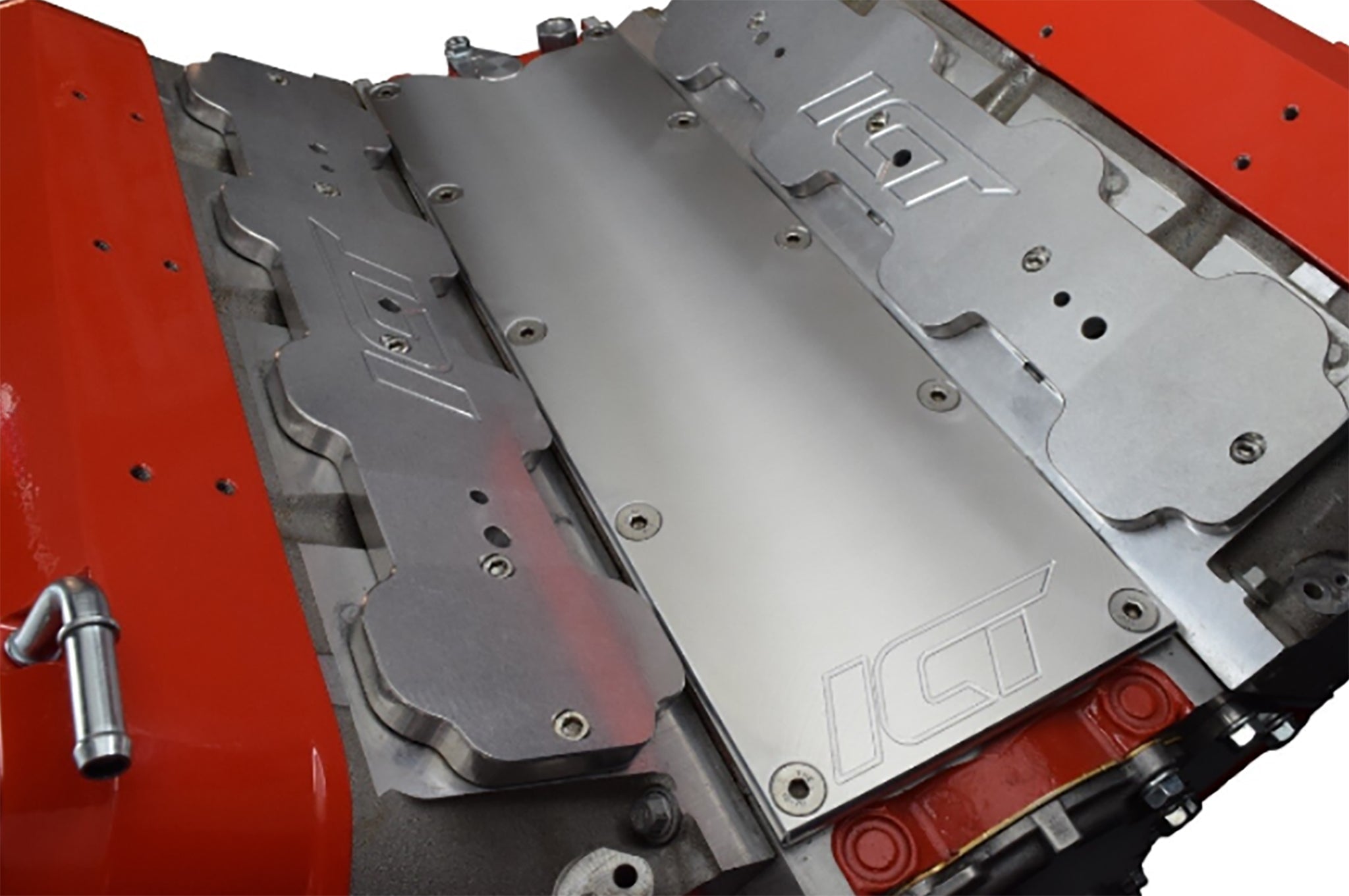 LS Gen 3 VALLEY PAN Cover with GASKET Plate Billet Knock Sensor Delete LSX LS1 - ICT Billet 551629G