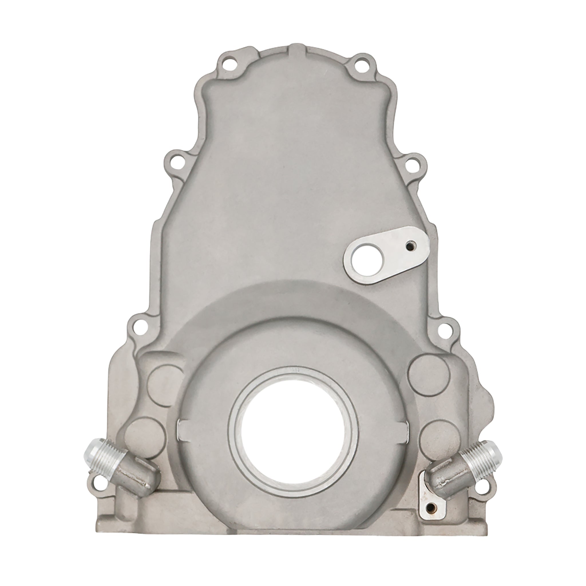 LS Gen 4 - Cast Timing Chain Cover w/ -10AN Ports - ICT Billet 551595