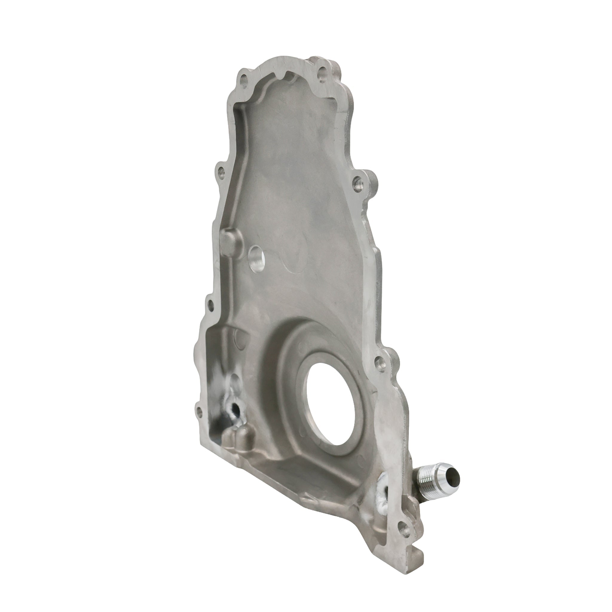 LS Gen 4 - Cast Timing Chain Cover w/ -10AN Ports - ICT Billet 551595