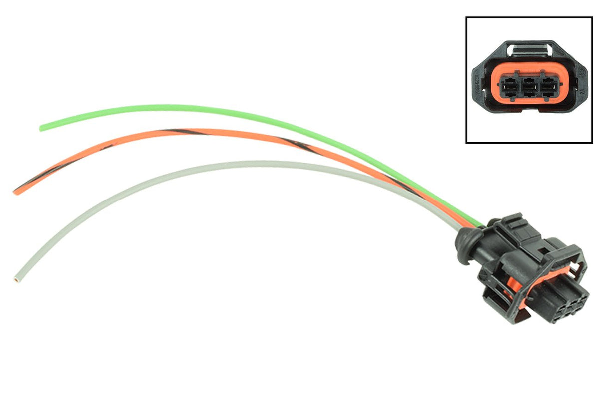 Gen 4ls Injector Plug Types LS Gen 4 MAP Sensor Manifold Absolute Pressure Connector Plug Pigtail ...