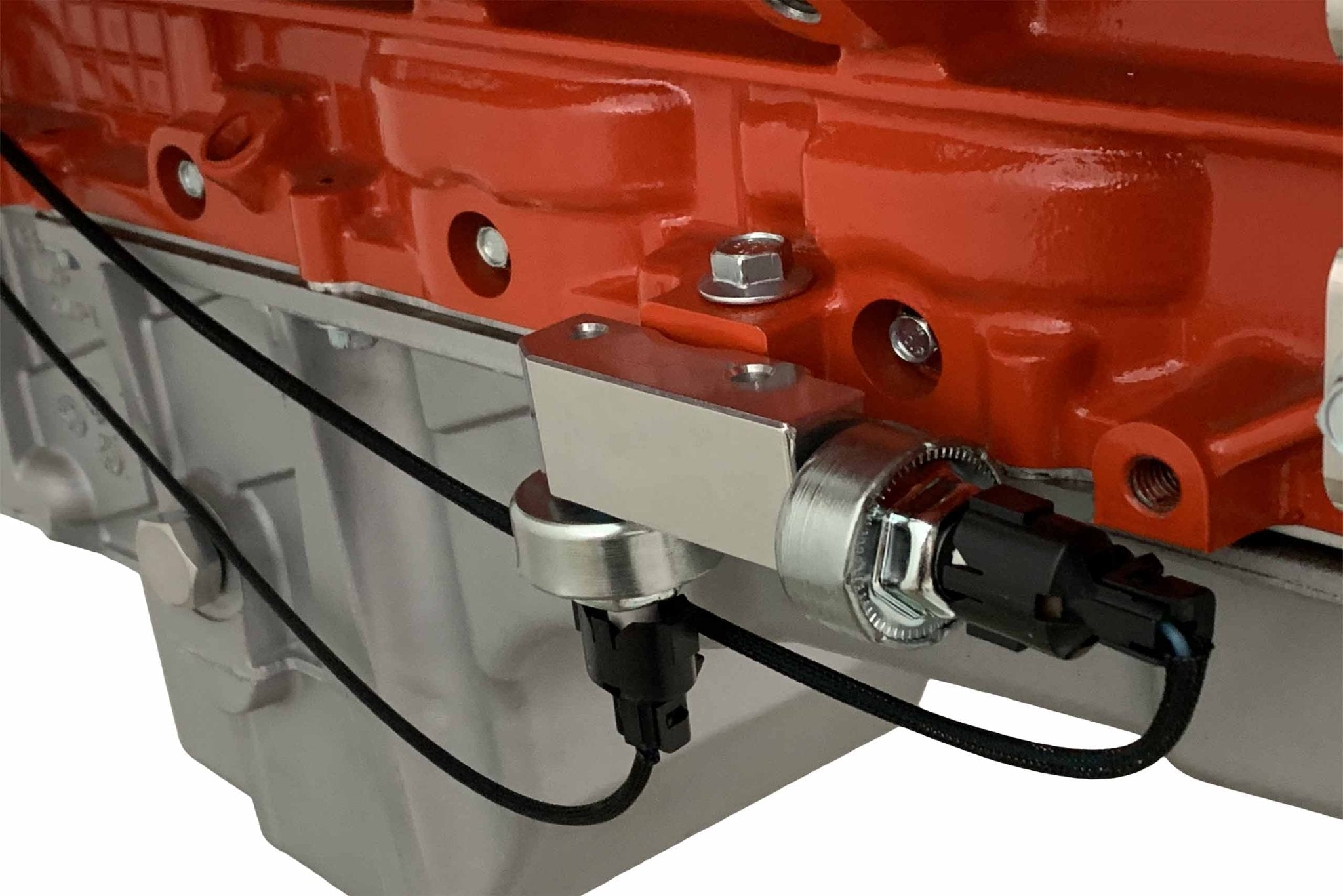 LS Gen III Knock Sensor Relocation Brackets - ICT Billet 551216-KN30