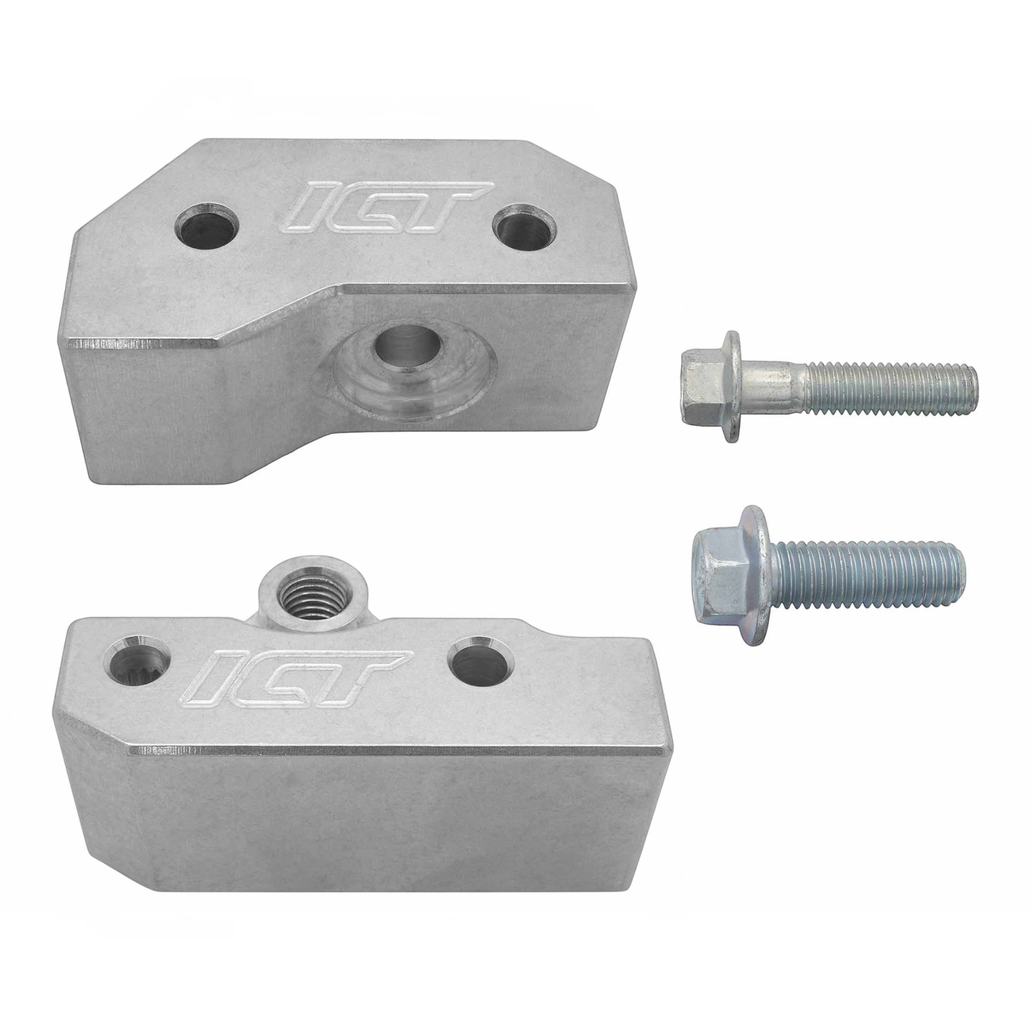 LS Gen III Knock Sensor Relocation Brackets - ICT Billet 551216-KN30