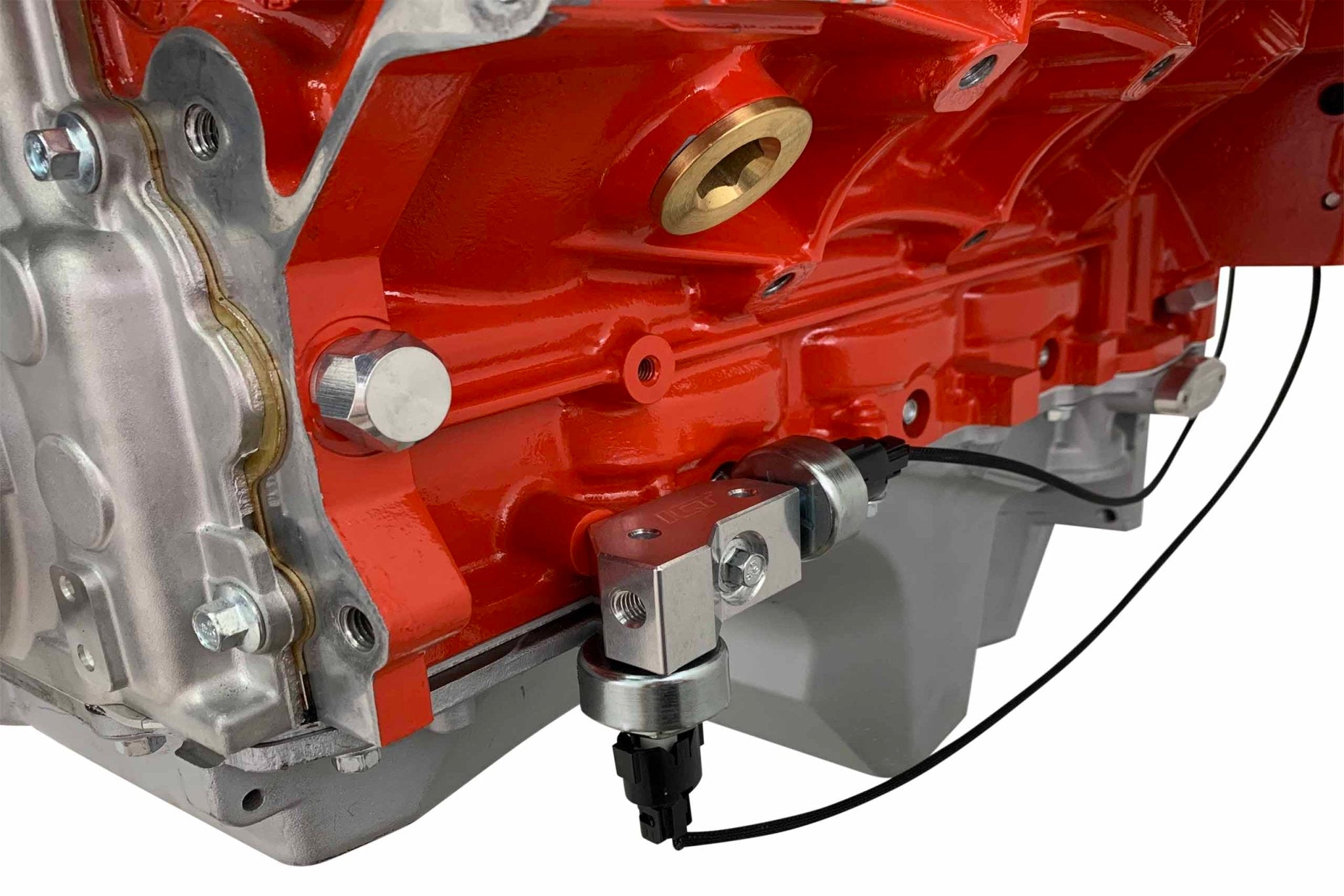 LS Gen III Knock Sensor Relocation Brackets - ICT Billet 551216-KN30