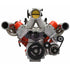 LS Low Mount Alternator Bracket for Electric Water Pump w/ Tensioner Compatible with Corvette - ICT Billet 551667EWP-1
