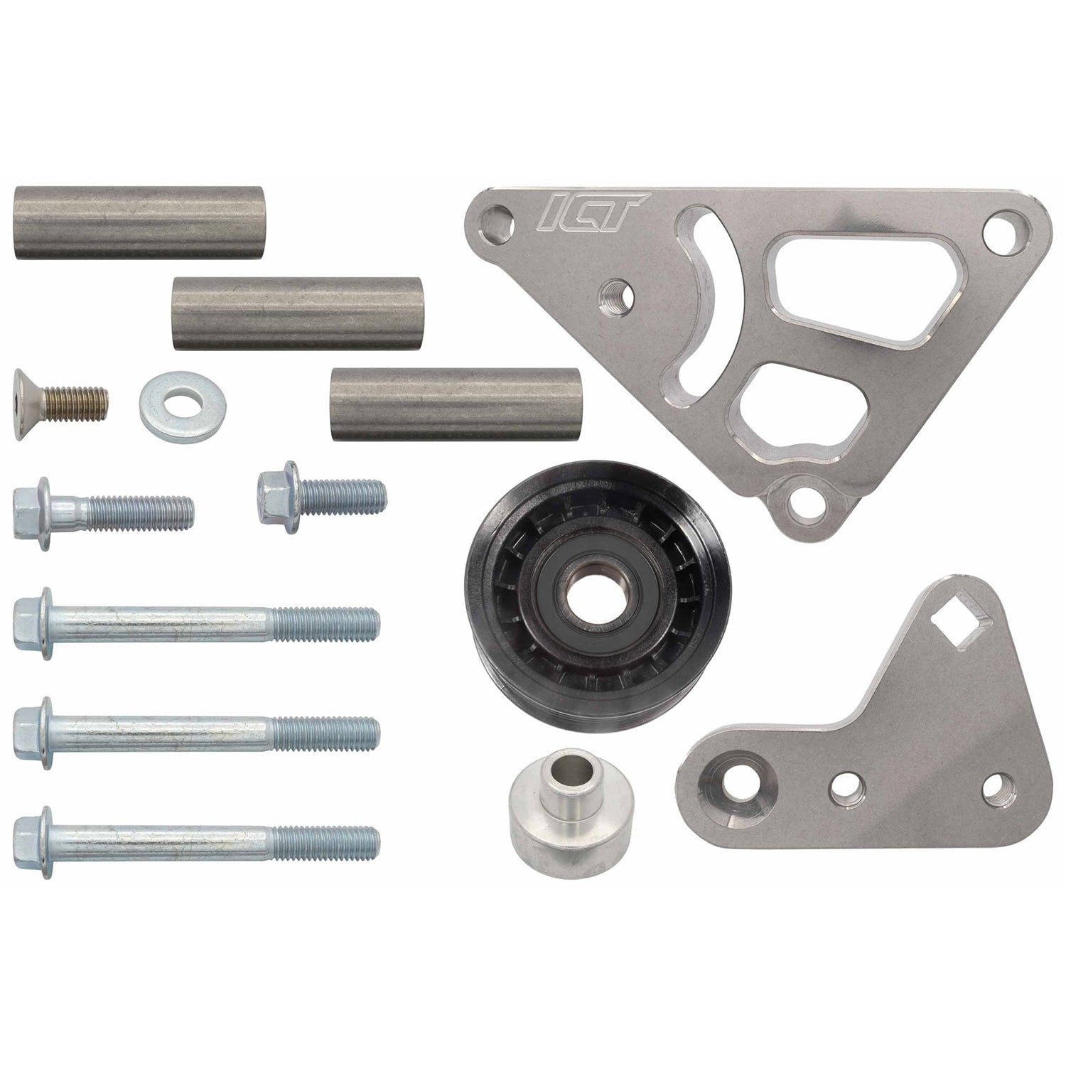 LS Manual Belt Tensioner - LS1 Camaro - ICT Billet 551596-2