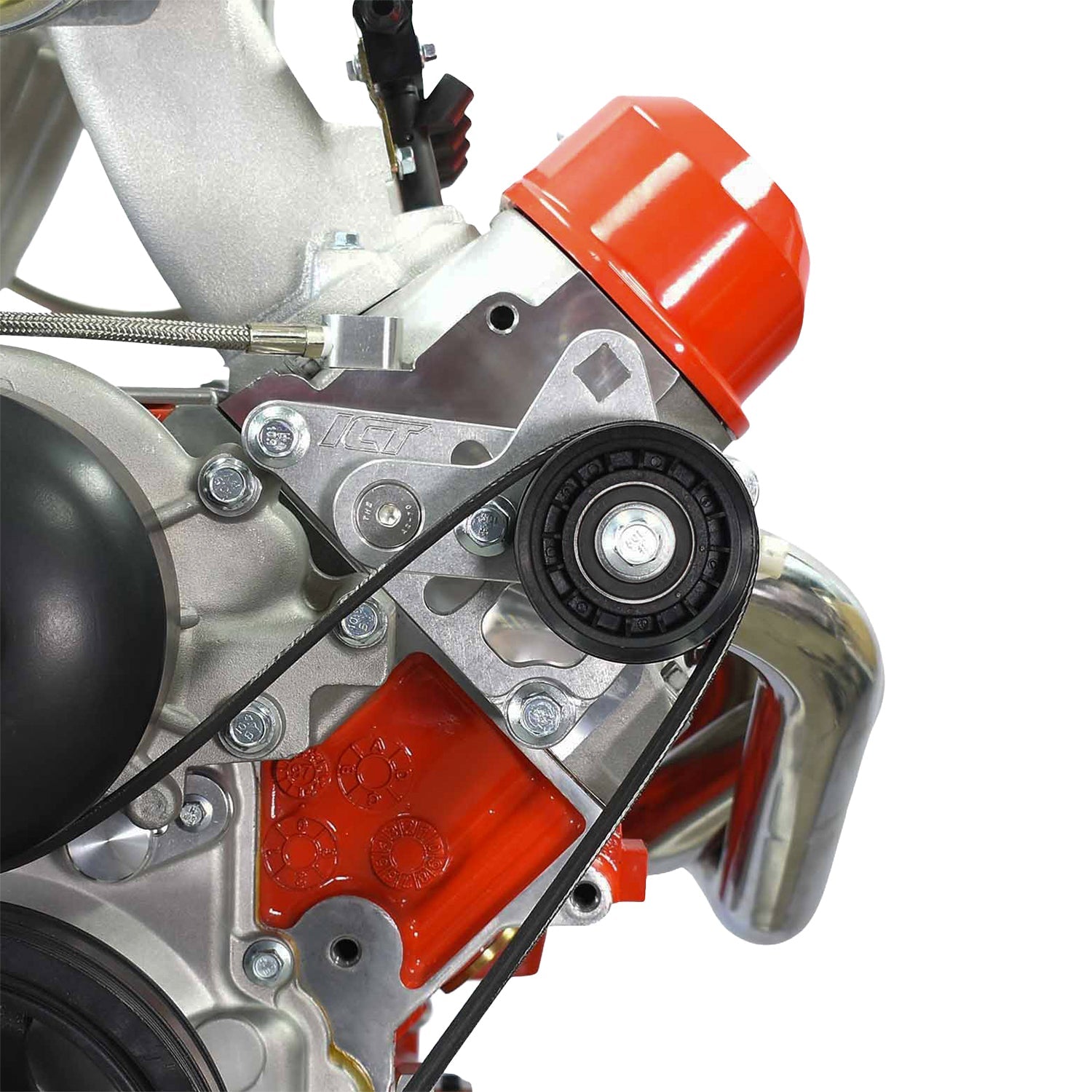 LS Manual Belt Tensioner - Truck Spacing - ICT Billet 551596-3